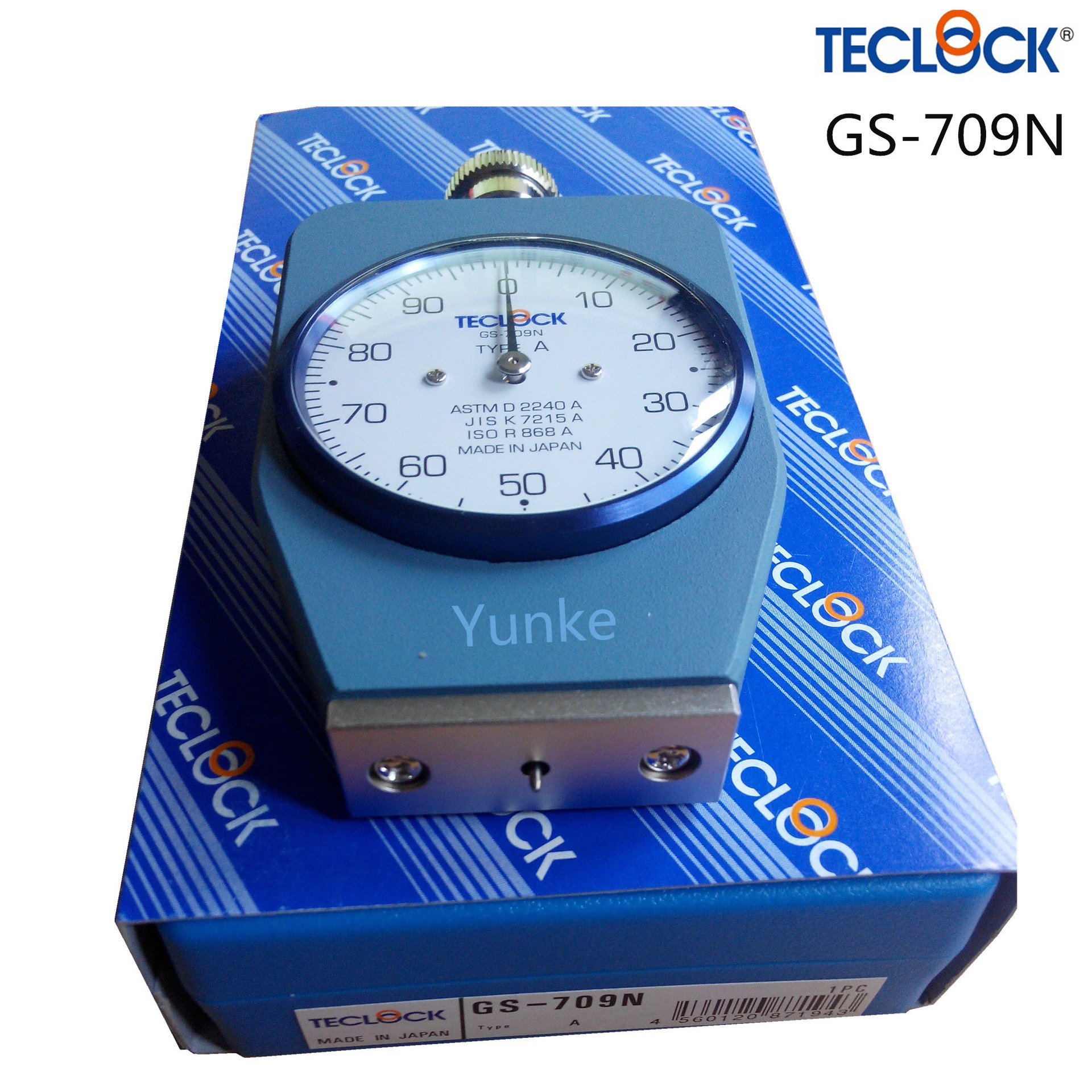 日本 TECLOCK 得乐 GS-709N 硬度计 橡胶硬度计 GS-702N 苏州