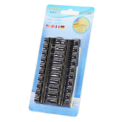 Self-adhesive wall cable manager, fixed clip, network cable storage organizer, data cable fastener, 20 pieces