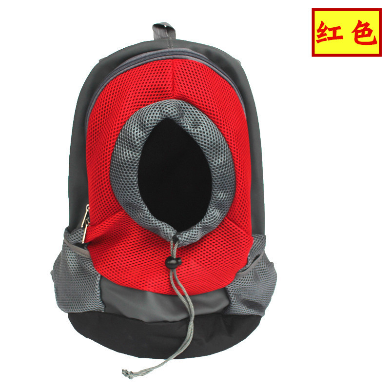 Nueva mascota mochila para mascotas mochila gato y perro pecho mochila conveniente bolsa de viaje ventas directas de la fábrica