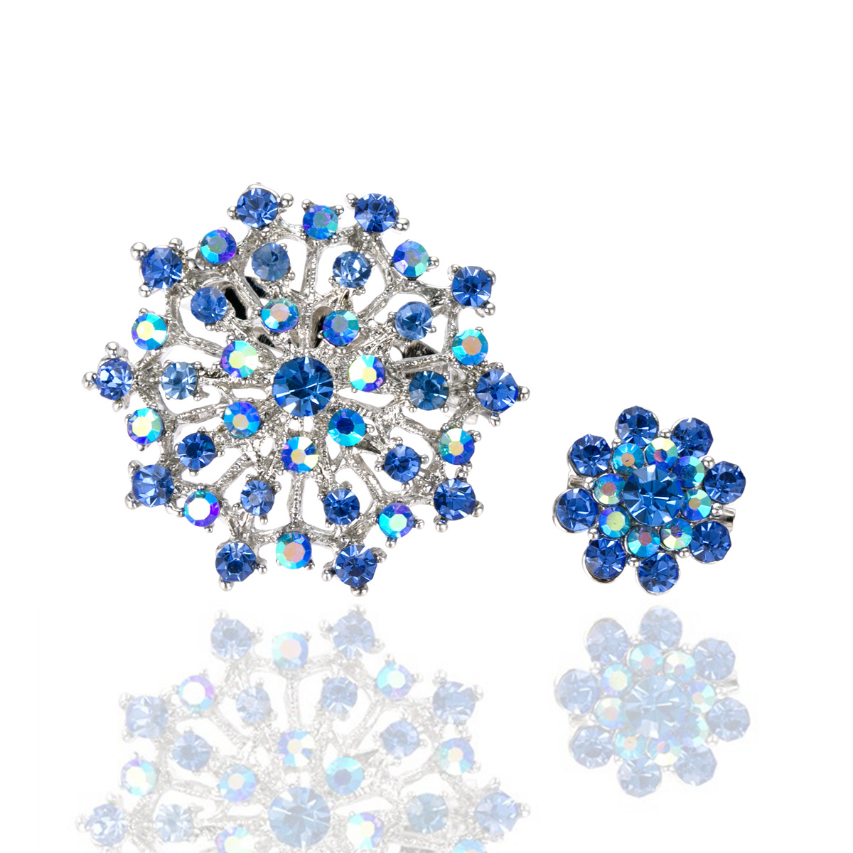 European and American high-grade brooch jewelry alloy rhinestone brooch brooch