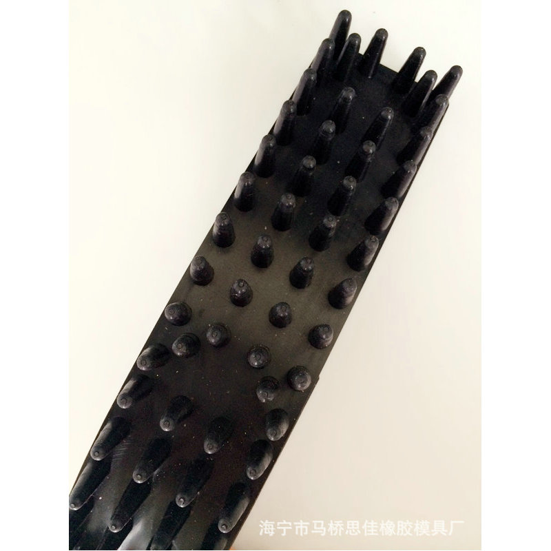 厂家供应橡胶软顶针黑色橡胶柔性顶针橡胶制品贴片机橡胶杂件配件