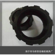 厂家供应橡胶制品黑色减震耐磨橡胶齿轮套橡胶模具齿轮性轴承套