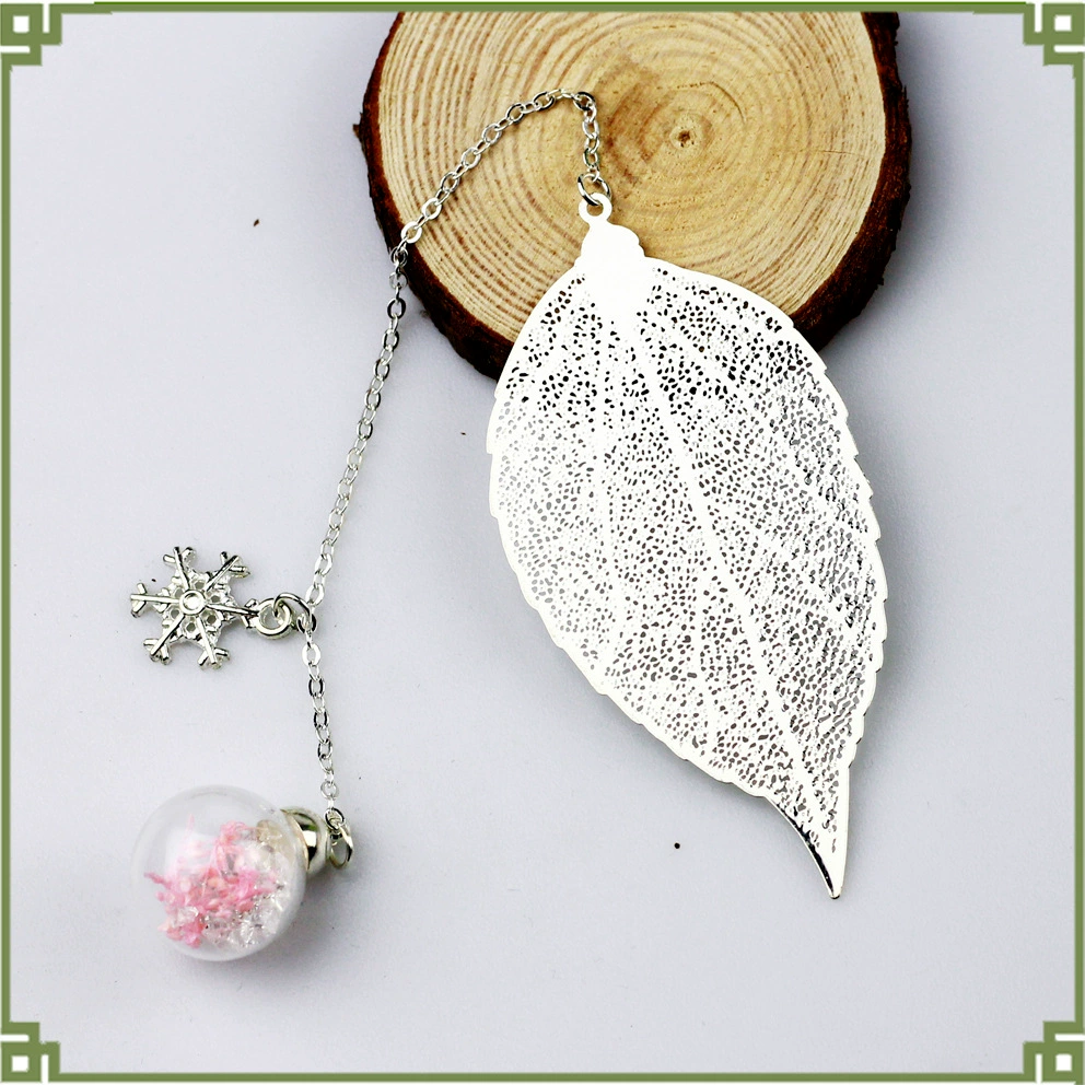 Лист Вены Закладка Металлический Лист Китайский Стиль Вечный Цветок Творческий Античный Подарок Подруге Подарок На День Рождения