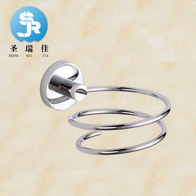 Santa Rui Hair dryer Bracket Hair frame Bathrooms 304 Stainless steel Shelf 220228