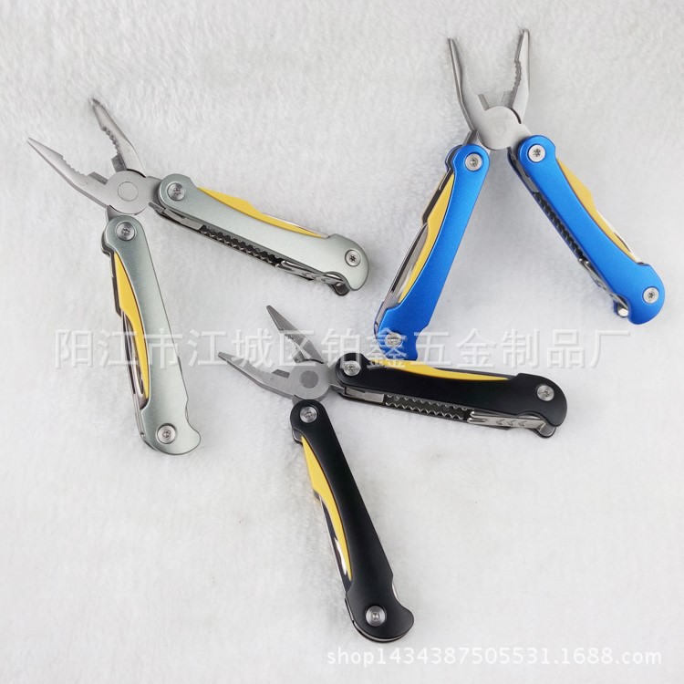 多功能不锈钢折叠钳子户外多功能刀钳驴友钳便携轻量便携