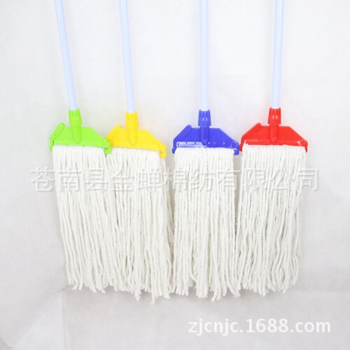 Mop manufacturers cheap mop cotton mop cloth export wax Mop Mop Taiwan cotton plastic head mop