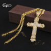 Retro metal fashionable pendant, necklace hip-hop style, accessory, European style, wholesale