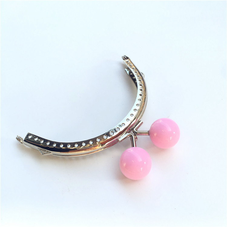 10.5CM semicircular brillante cabeza de caramelo oro plateado 24 perlas de caramelo opcionales 0311 - YS