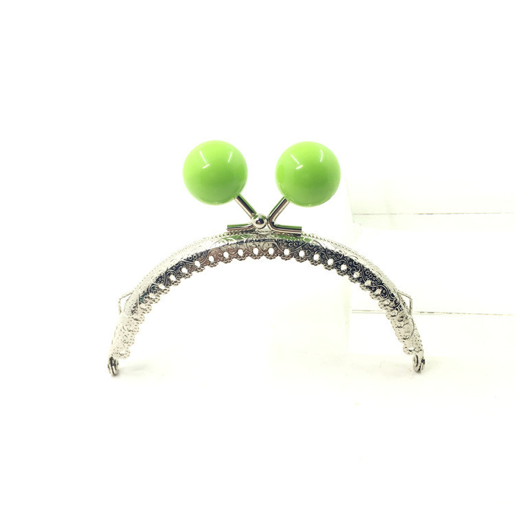 Especial 28 agujeros orejas 10.5CM cabezas de caramelo de encaje en relieve semicircular oro [plata] 20MM cabeza de perlas