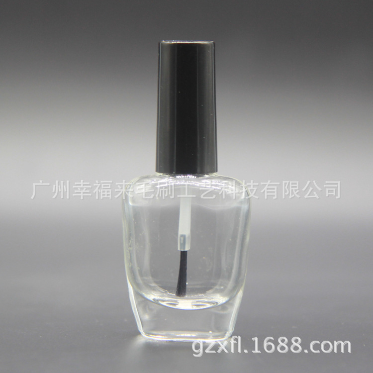 广州批发方形指甲油瓶指甲油毛刷、喷涂指甲油盖，光疗胶毛刷！