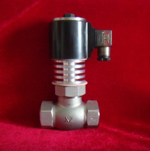 含税价厂家直销2L蒸汽不锈钢304蒸汽常闭螺纹电镀加温池用电磁阀