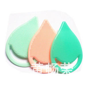 Factory Direct Sales Customizable Silicone Facial Cleansing Brush Baby Baby Shampoo Can Be Used to Remove Blackheads Facial Cleansing Massage Brush