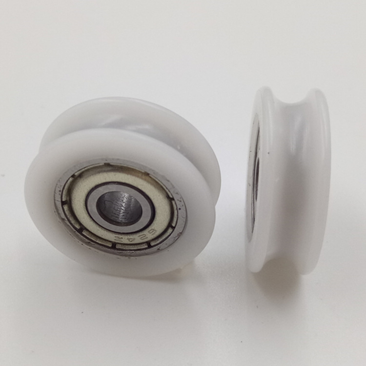 推拉门轴承625zz包胶轴承U型5*21*6U型滑轮轴承