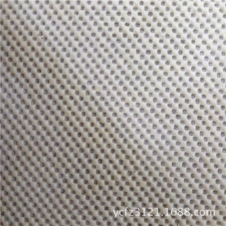 厂家直销 PVC发泡网眼布瑜伽垫坐防滑垫等材料防撞包装袋手袋面料