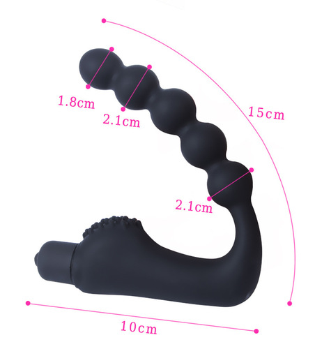 Anus Stimulating Silicone Egg Vibrating Prostate Massager for Adults