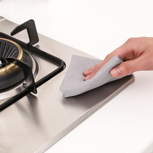 家用鱼鳞抹布百洁布厨房加厚洗碗巾批发日用百货生活用品吸水抹布