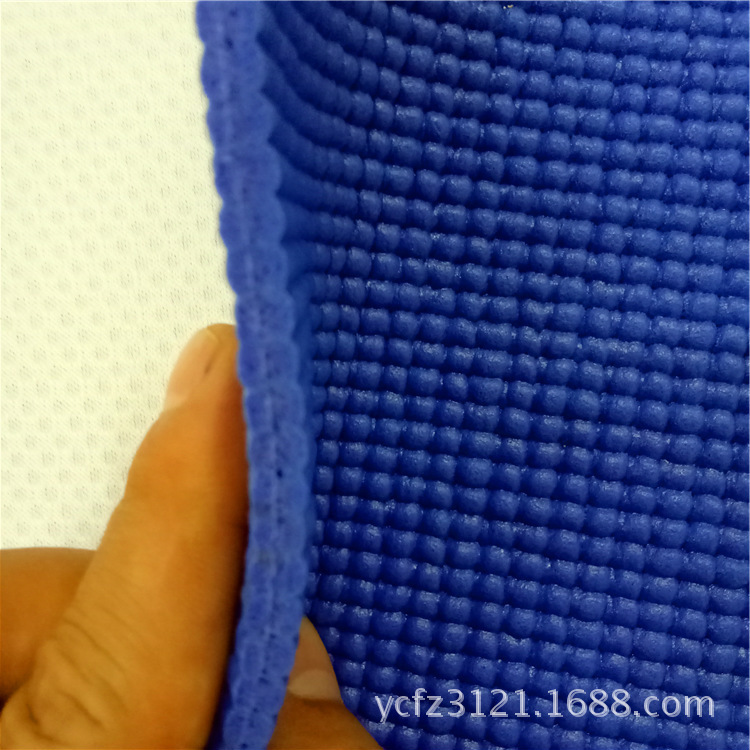 PVC发泡防滑地垫瑜伽垫发泡布 玉米粒凹凸发泡网 儿童玩具发泡