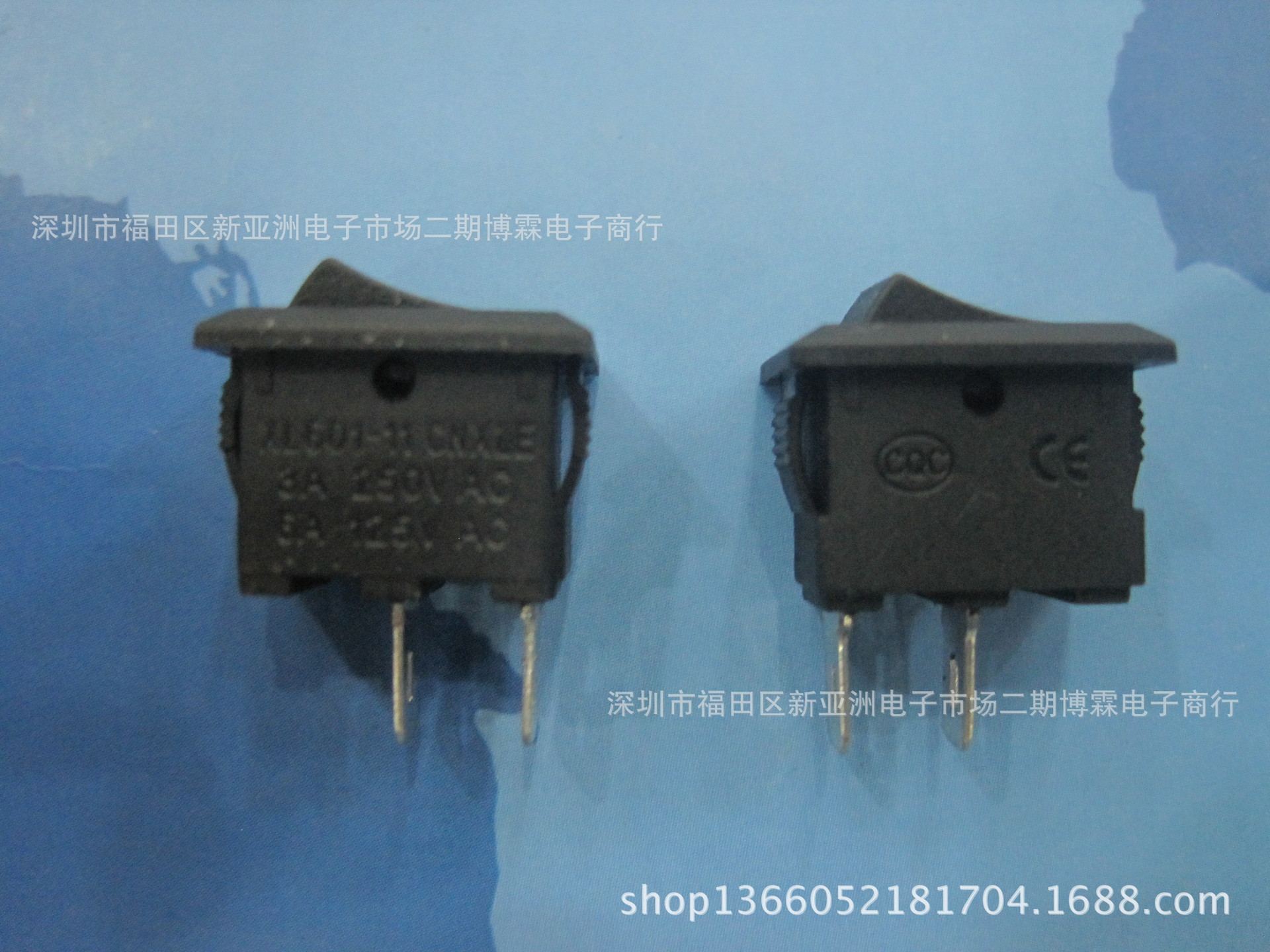 小船型开关XL-601-11 3A 250V AC 5A 125V AV