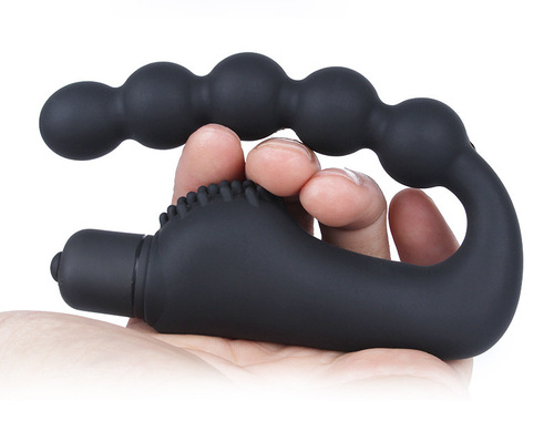 Anus Stimulating Silicone Egg Vibrating Prostate Massager for Adults