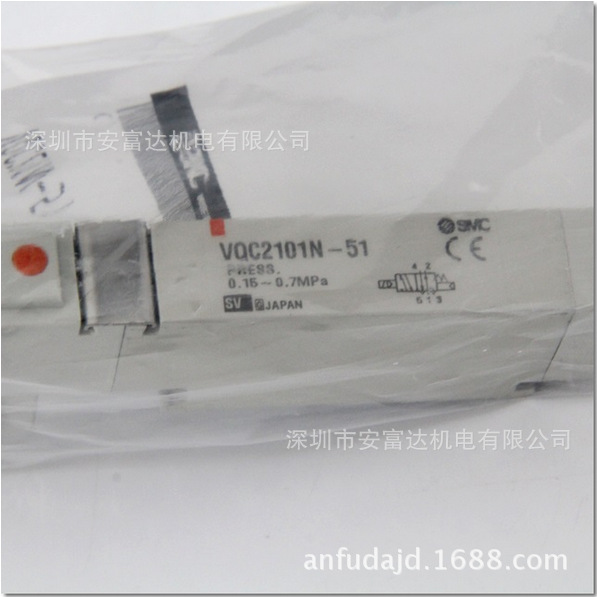 VQC2101N-51 DC24V供应日本SMC电磁阀全新原装