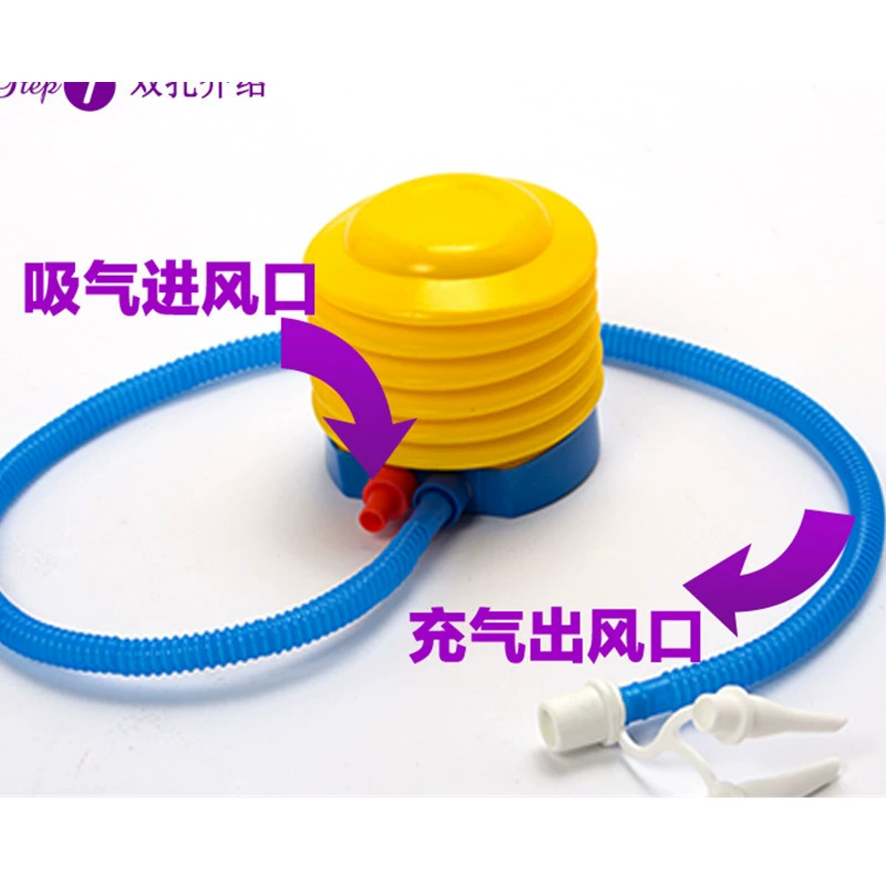 Поставщик из Yiwu, насос-ножной шаг, газовый насос, 10см трубка, прокачка, пневматическая integrated foot stepping air tube