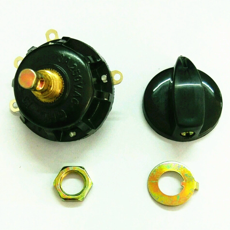 Переключатель электрического вентилятора Промышленный переключатель передач электрического вентилятора трехскоростной переключатель управления скоростью ручка переключателя системы