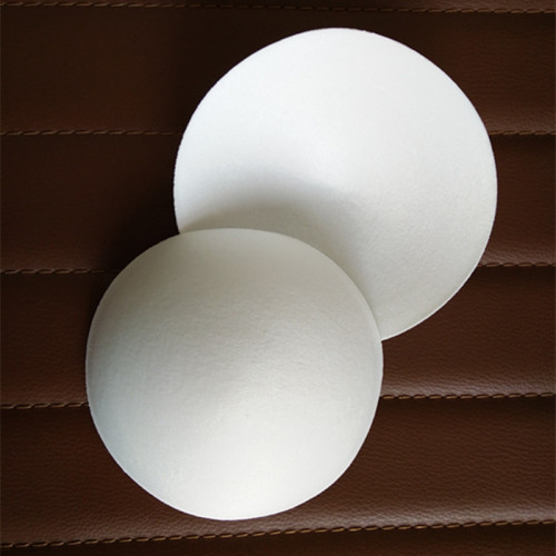 Factory direct sales bra underwear sponge inserts suspender swimsuit round sponge breast pads wholesale