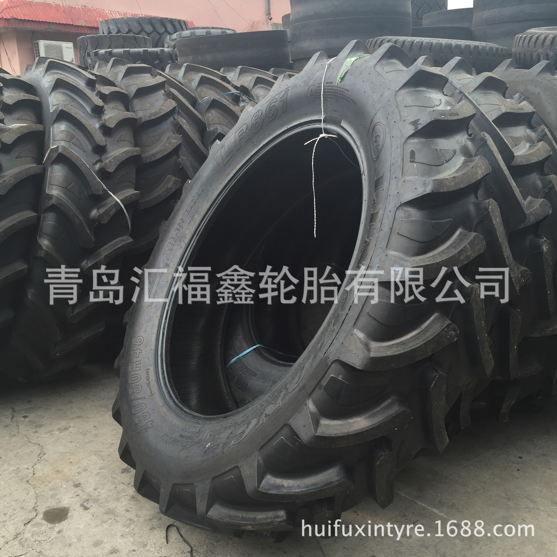 供应440/65R24农业子午线人字轮胎 大马力拖拉机轮胎