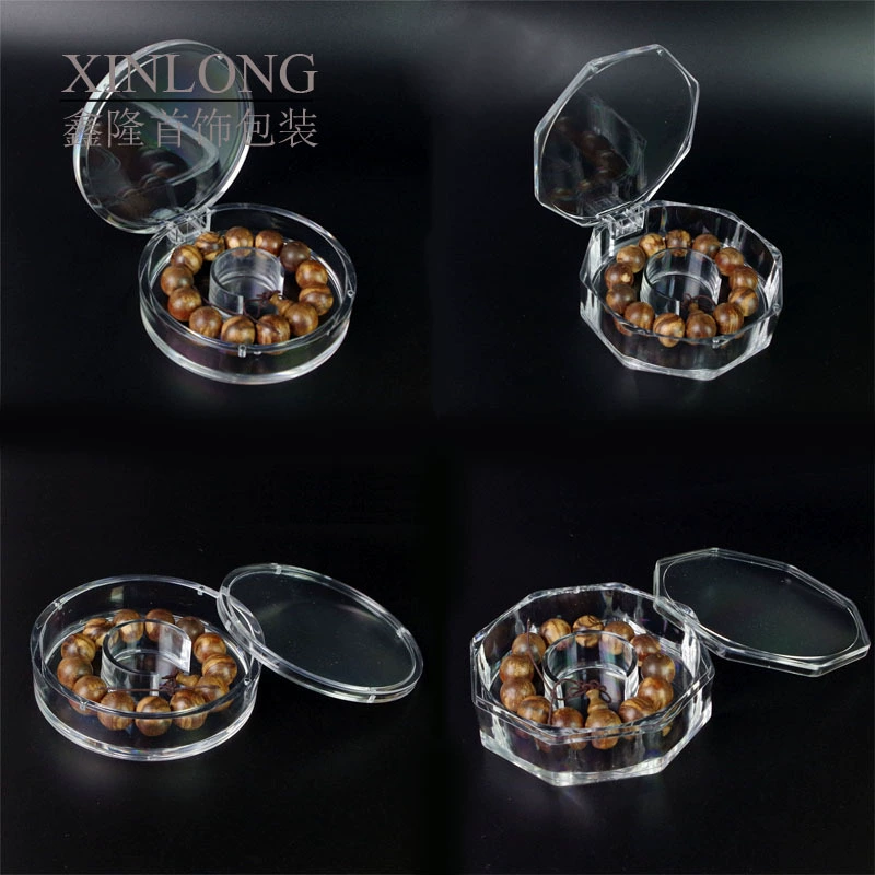 Прозрачный акриловый круглый шарики из агарового бисера браслет браслет подарочный браслет