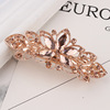 Big crystal, hairgrip, ponytail, hairpins, hair accessory, Korean style, flowered, wholesale, simple and elegant design