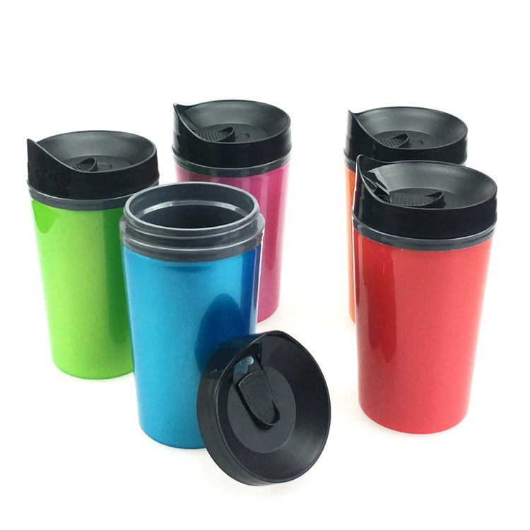 [Производитель] Внешняя торговля Перл глянцевый пластиковый стаканчик двухслойная реклама Кубок вакуумные чашки воды Кубок 300 мл