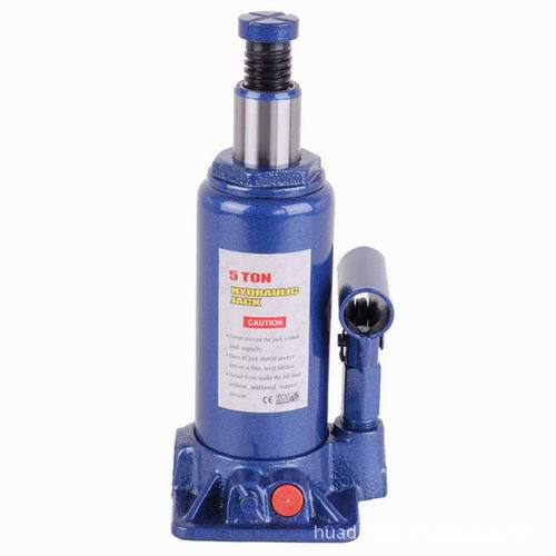 供应5T立式液压千斤顶/带安全阀)HydraulicBottleJack顶升重型