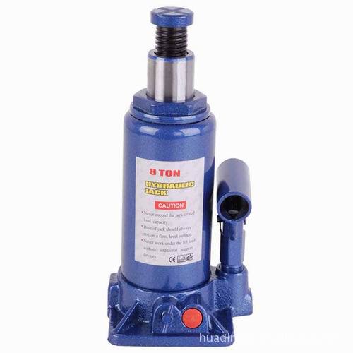 供应8T立式液压千斤顶 / 带安全阀 (2~50TON)静音重型