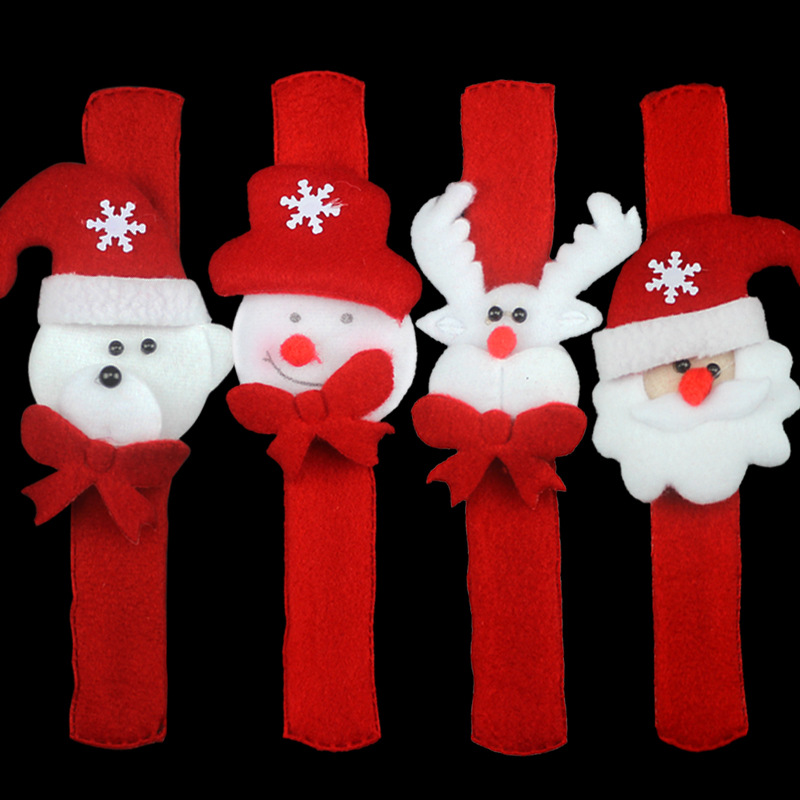 Sombrero de Navidad alta calidad, terciopelo dorado, adultos/niños