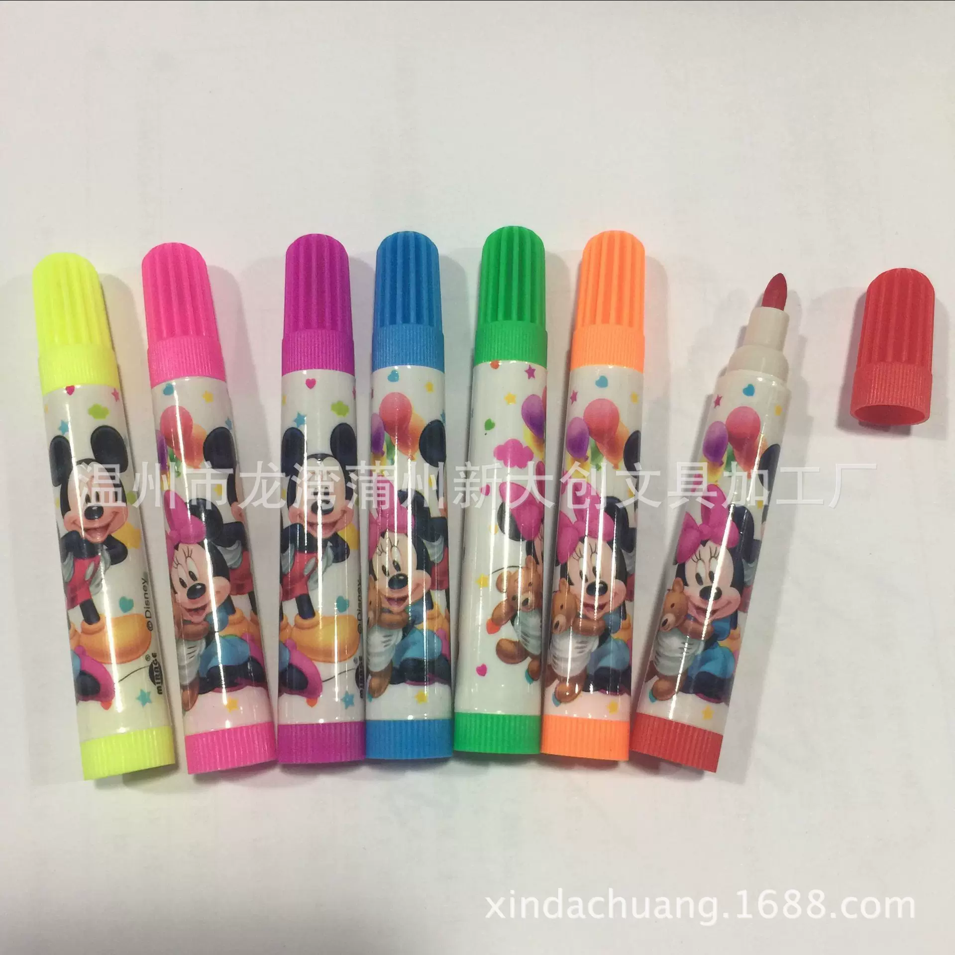 温州水彩笔批发12色可洗水彩笔24色 儿童彩笔促销品 彩色笔套装