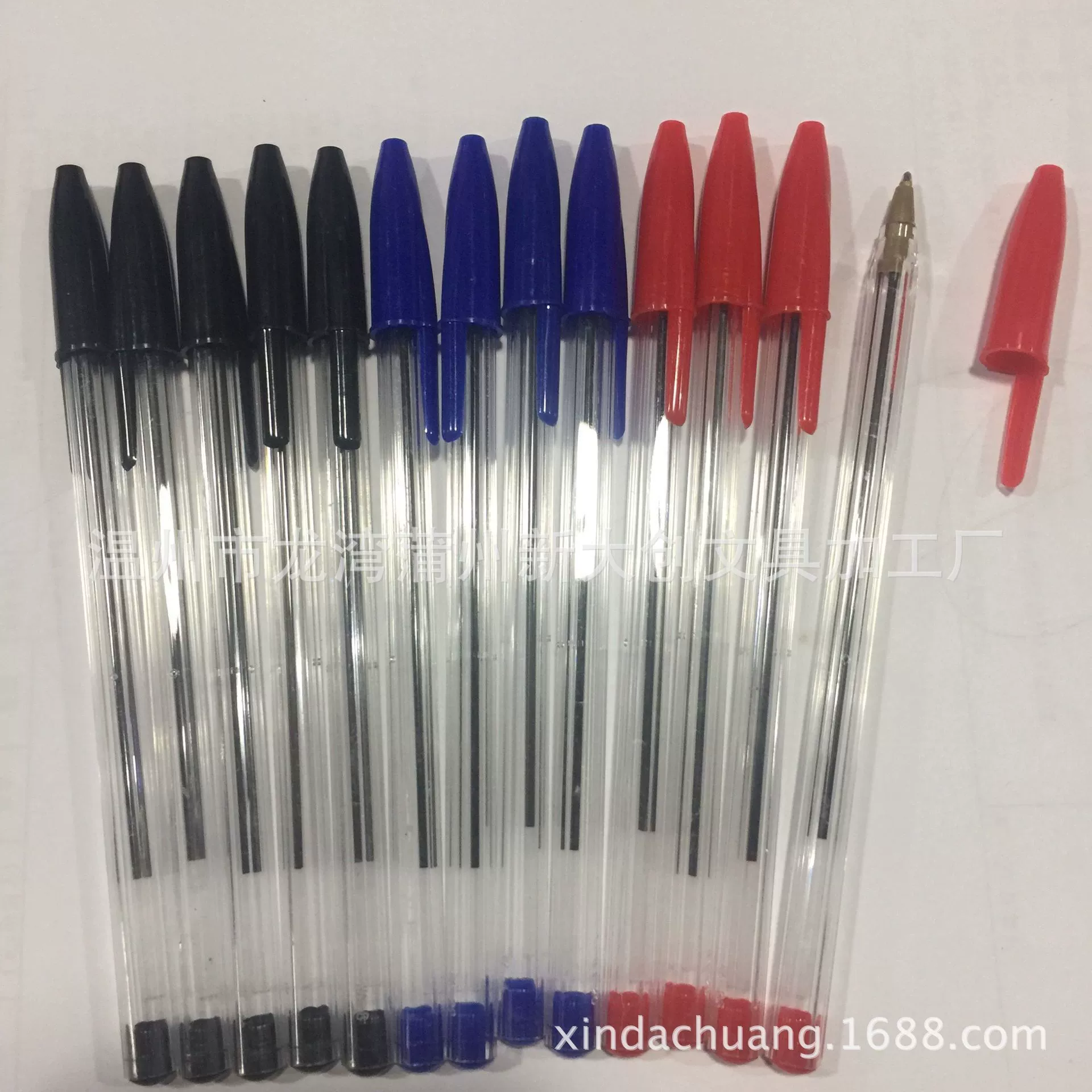 Вэньчжоу шариковая ручка Оптовая фабрика прямых продаж простой шариковой ручкой нейтральная ручка Охрана окружающей среды простая ручка тест на защиту окружающей среды