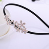 Headband, metal three dimensional hair accessory with bow, children's hairpins, Korean style, wholesale