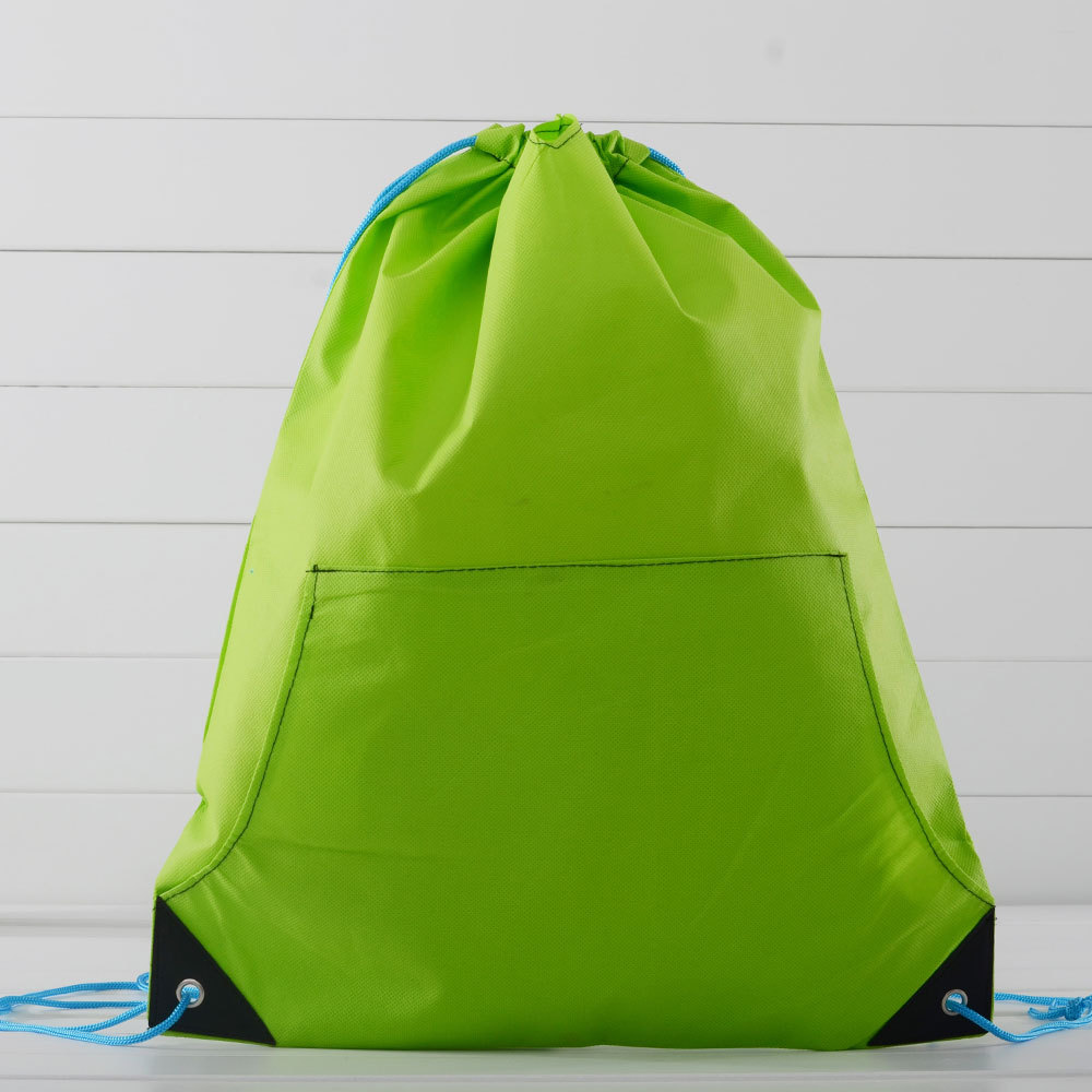 210T尼龙袋抽绳袋双肩背袋束口收纳袋鞋袋背包袋可印字