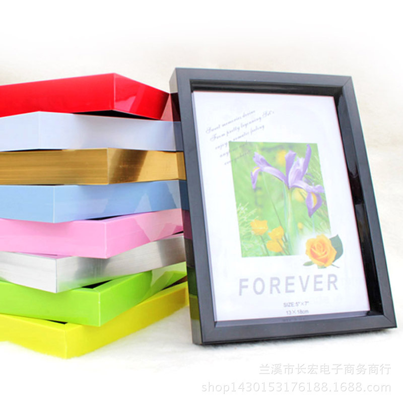 Creative Pvc Plastic Photo Frame Button Painting Decorative Frame Grains Mounting Frame A3A 4inch Hanging Photo Wall Creative Pvc Plastic Photo Frame Button Painting Decorative Frame Grains Mounting Frame A3A 4inch Hanging Photo Wall