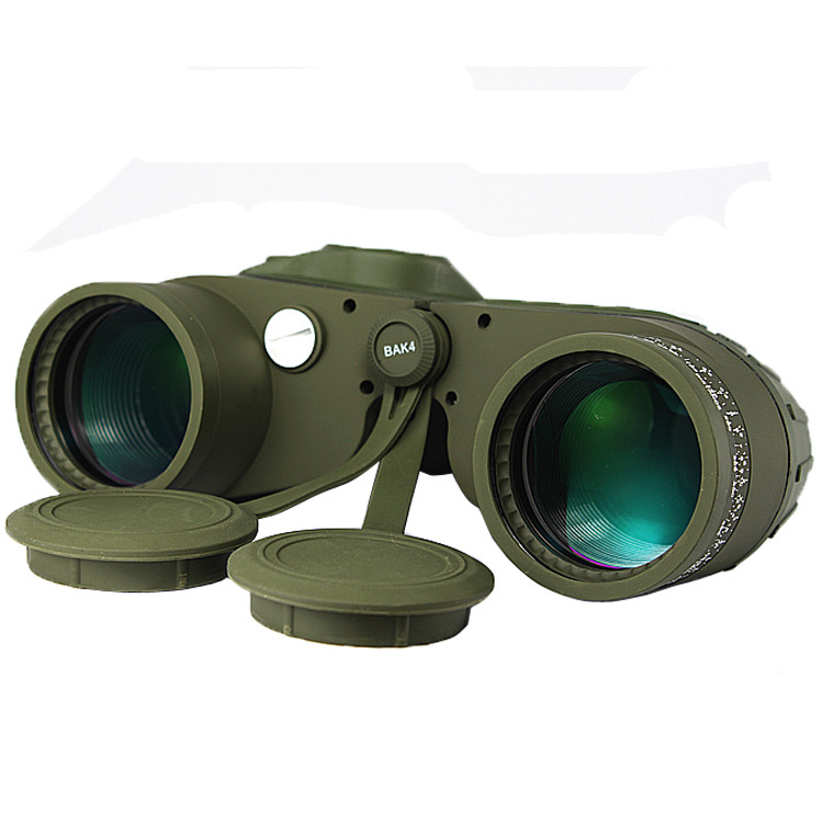 Binoculars 10x50 With Rangefinder & Compass Waterproof Night Vision_voghion.com
