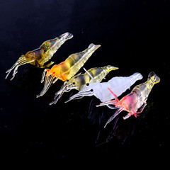 HENG JIA Popular Amazon Simulated Shrimp Soft Bait 5 Bags Luya Soft Bait 1g