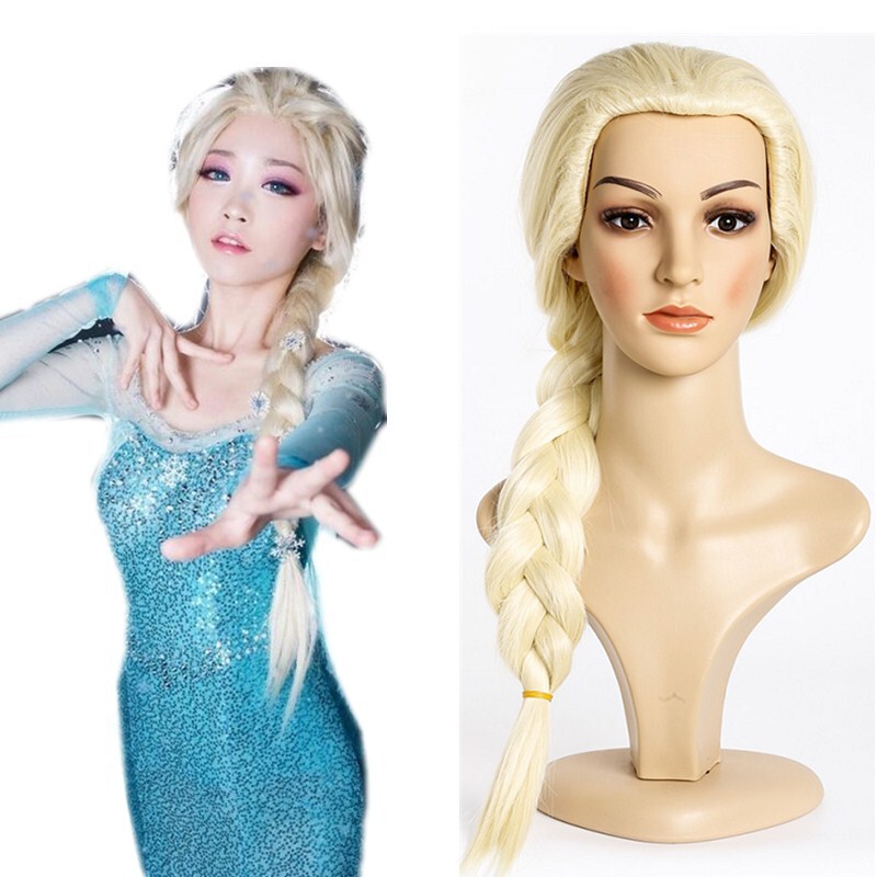 In Stock children play anime cosplay adult frozen adventure Elsa Aisha Princess wig In Stock children play anime cosplay adult frozen adventure Elsa Aisha Princess wig