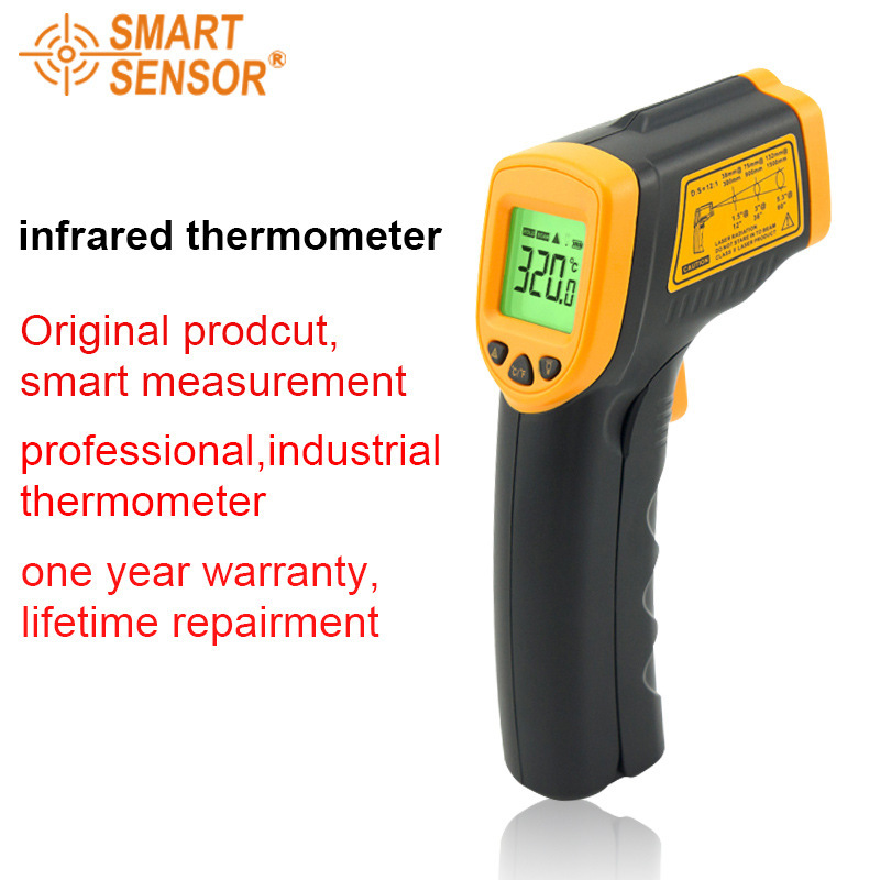 Xima AR320 Infrared Thermometer Industrial Laser Thermometer Foreign Trade and Domestic Non-contact Temperature Measuring Gun