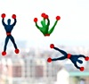 Trek -climbing person sticky Spider -Man climbing wall Superman climbing wall people 2 yuan store traditional toys climbing wall spider man