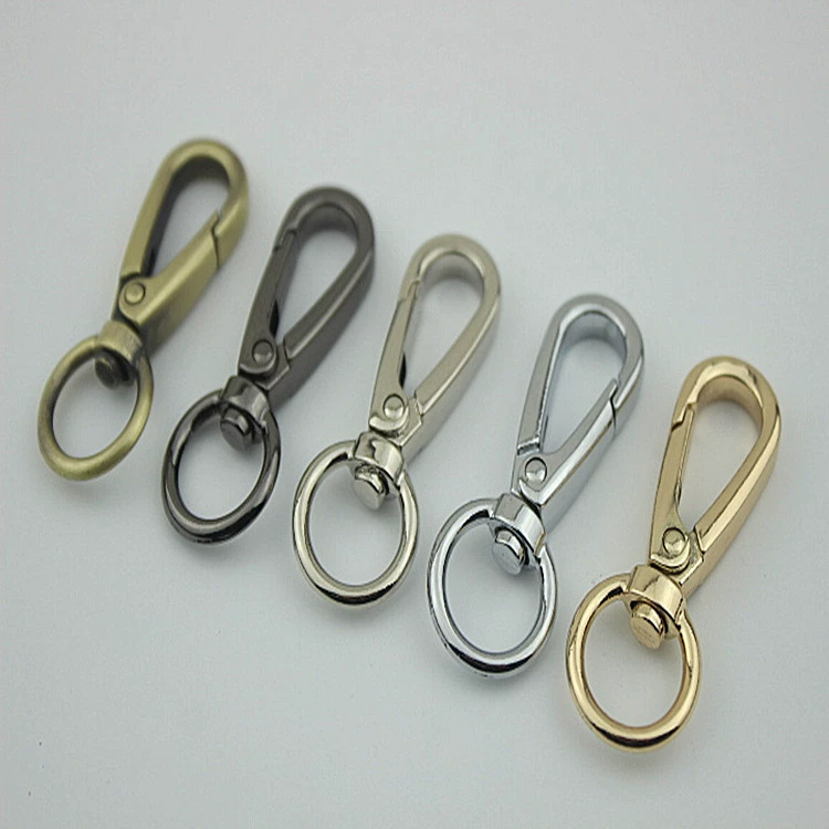 Камера сумки Аппаратные аксессуары цинковый сплав плечевой ремень цепи собака пряжка крюк крючок пряжка брелок оптом