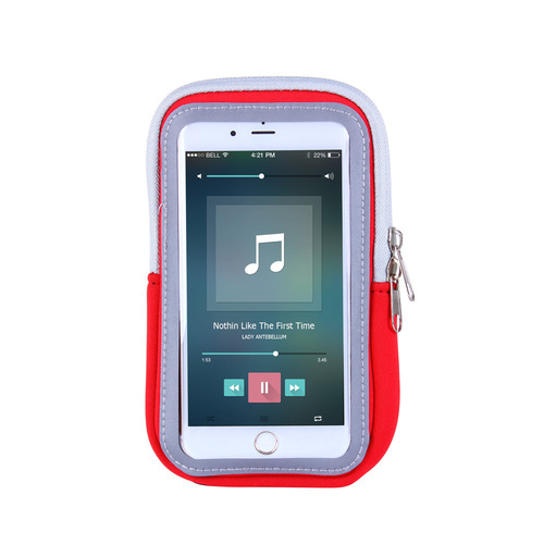 Sports mobile phone arm bag for men and women running equipment arm sleeve wrist bag outdoor supplies iphone7plus armband arm bag