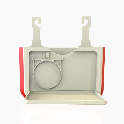 Cooler Foldableing Car Trash Car storage bag/box - beige-241635cm