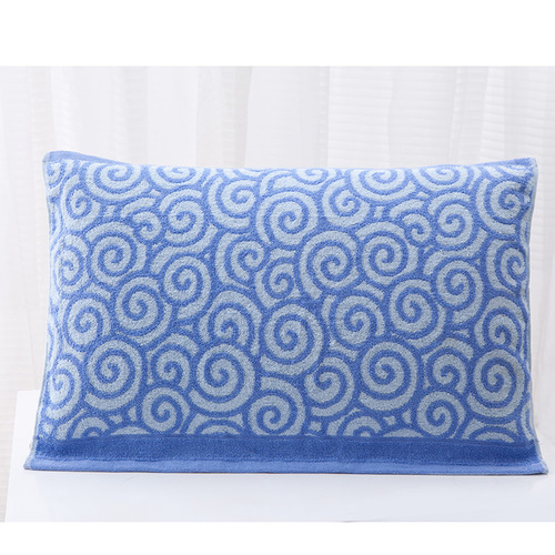 Manufacturer wholesale old-fashioned pure cotton pillow towel soft towel material four seasons household pillow towel street stall supermarket labor insurance pillow towel