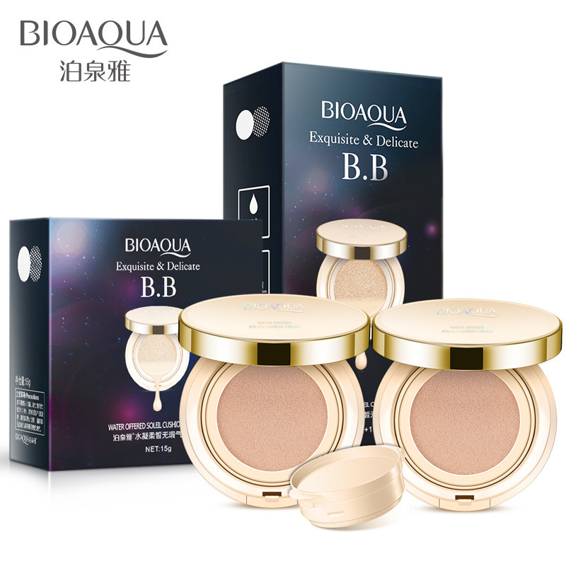 Boquanya Flawless Cushion Bb Cream Hydrating and Moisturizing Natural Concealer Base Nude Makeup Skin Tone Modifying Cosmetics Boquanya Flawless Cushion Bb Cream Hydrating and Moisturizing Natural Concealer Base Nude Makeup Skin Tone Modifying Cosmetics