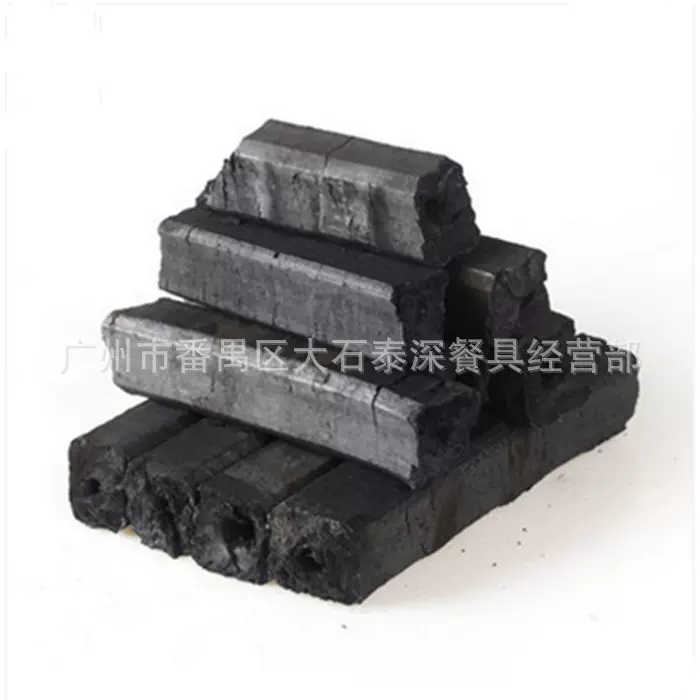 烧烤碳木炭碳户外烧烤工具无烟果木机制耐烧木炭广东否10公斤95%